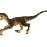 Радиоуправляемый динозавр SUNMIR Велоцираптор (коричневый), звук, свет - SM180-Y