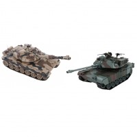 Радиоуправляемый танковый бой (советский T90  + Abrams США) 2.4GHz - 99830