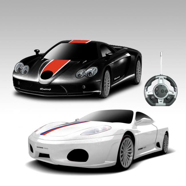 Радиоуправляемый конструктор - автомобили Mclaren и Ferrari - 2028-2F04B