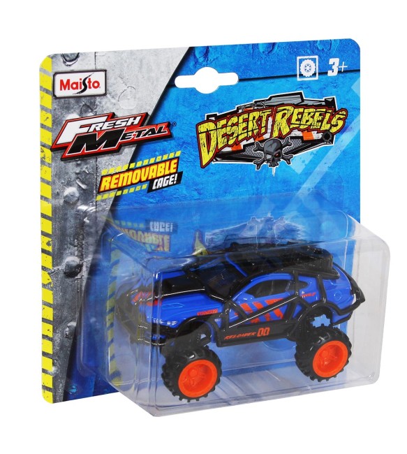 Металлическая модель Maisto FM Desert Rebels Ford Mustang GT 2015 Blue 1:32 - 25208