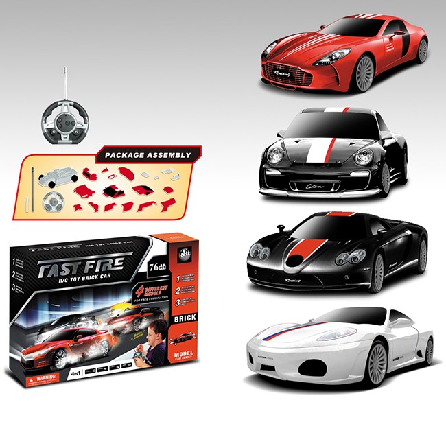 Радиоуправляемый конструктор - автомобили Mclaren, Ferrari, Aston Martin и Porsche - 2028-4F02B