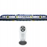 Железная дорога с пультом управления (поезд Синий Экспресс, длина 397 см, свет, звук) - 2807Y-1