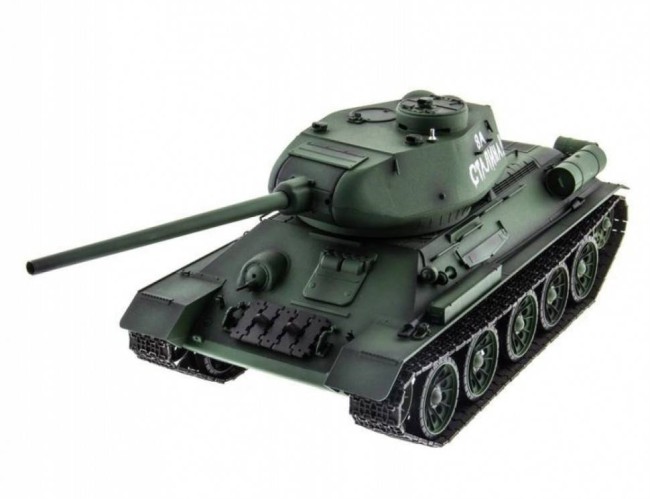 Радиоуправляемый танк Heng Long T-34 V7.0 масштаб 1:16 RTR 2.4GHz - 3909-1 V7.0