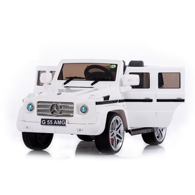 Детский электромобиль Mercedes Benz G55 White 12V 2.4G - DMD-178-W