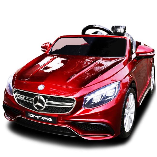 Детский электромобиль Mercedes Benz S63 Luxury Red