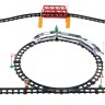 Железная дорога с пультом управления (поезд Сапсан, длина полотна 618 см, свет, звук) - 2808Y-2