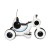 Детский электромотоцикл HL300 White 6V - HL300