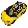 Детский электромобиль Lamborghini Aventador SVJ Yellow Carbon (дрифт, 15 км/ч, 24V) - SX2028S-YELLOW