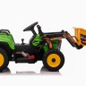 Детский электромобиль XMX трактор с ковшом (зеленый, EVA, пульт, 12V) - XMX611U-GREEN