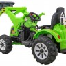 Детский электромобиль трактор на аккумуляторе 12V / зеленый - JS328A-GREEN