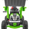 Детский электромобиль трактор на аккумуляторе 12V / зеленый - JS328A-GREEN