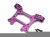 Алюминиевая стойка амортизаторов для HSP Crazyist 1/10 - 108822 / 108122