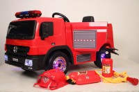 Детский электромобиль пожарная машина А222АА 
