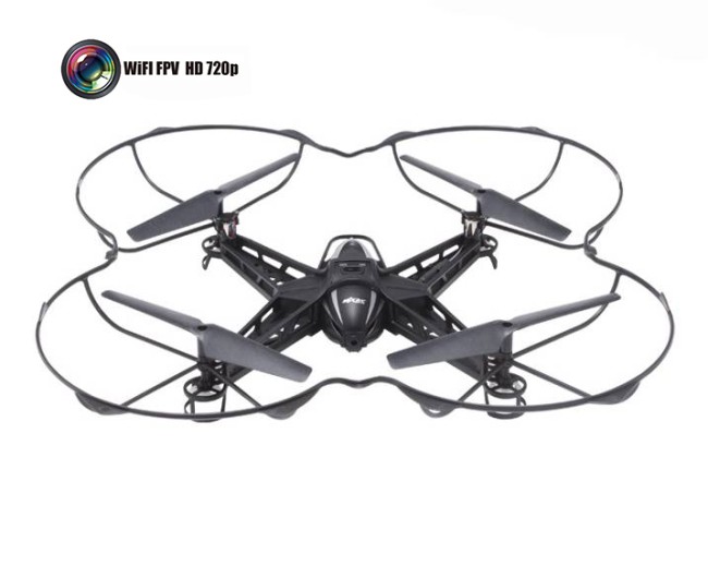 Радиоуправляемый квадрокоптер с барометром HD камера MJX X301H FPV 2.4G - X301H