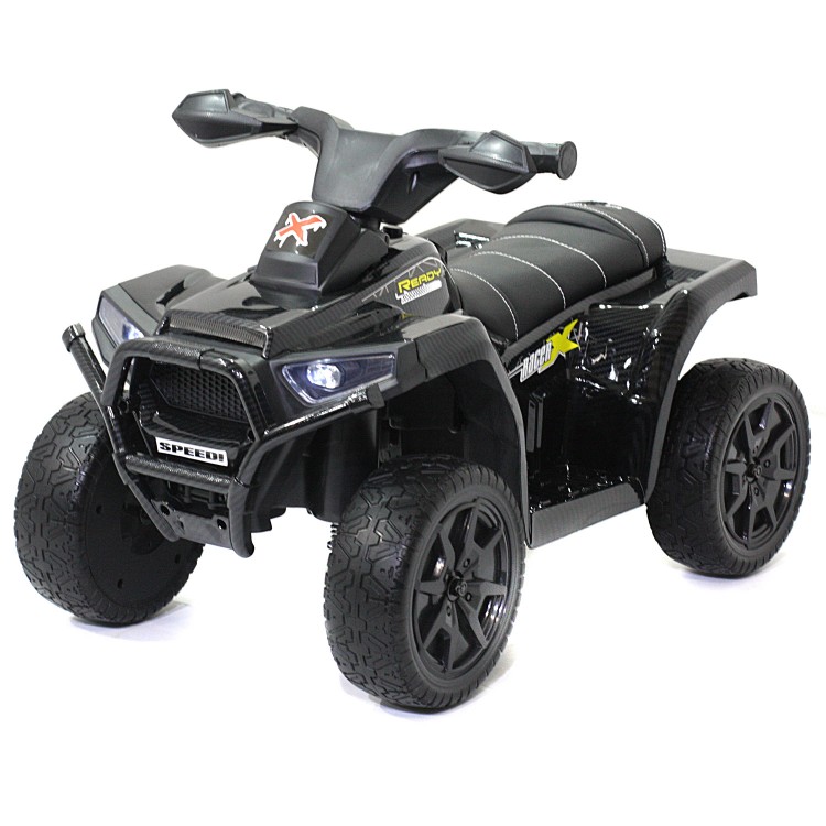 Детский квадроцикл 6V на резиновых колесах - XH116-CARBON-PAINT