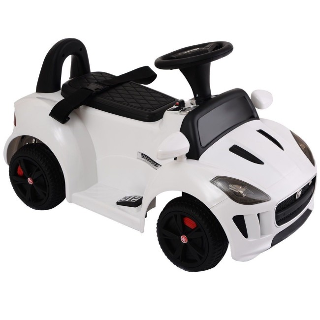Детский электромобиль-каталка Dongma Jaguar F-Type Convertible White