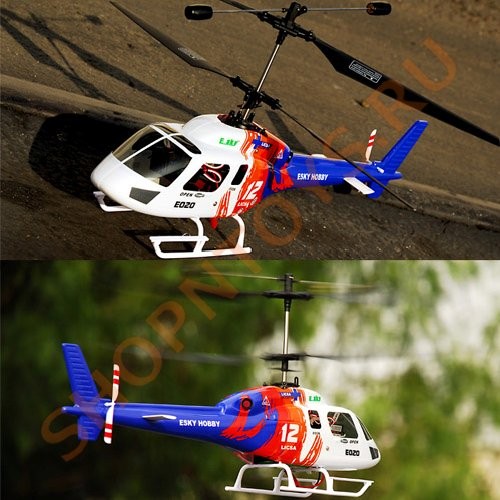 Радиоуправляемый вертолет E-sky Big Lama 2.4G - 000055b