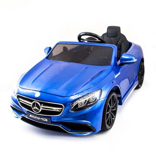 Детский электромобиль Mercedes Benz S63 Luxury Blue 