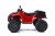 Детский квадроцикл Grizzly Next Red 4WD с пультом управления 2.4G - BDM0909