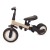 Детский беговел-велосипед 4в1 с родительской ручкой, бежевый - TR007-BEIGE
