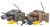 Радиоуправляемый танковый бой Huan Qi Abrams vs Abrams 1:24 2.4G - HQ558