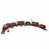 Железная дорога Fenfa Deluxe Train Новогодний экспресс (звук, свет, длина пути 9,3 м) - 1603B