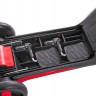 Детский самокат-беговел с музыкой 3в1 (самокат, беговел, велосипед) - FL-868 черно-красный