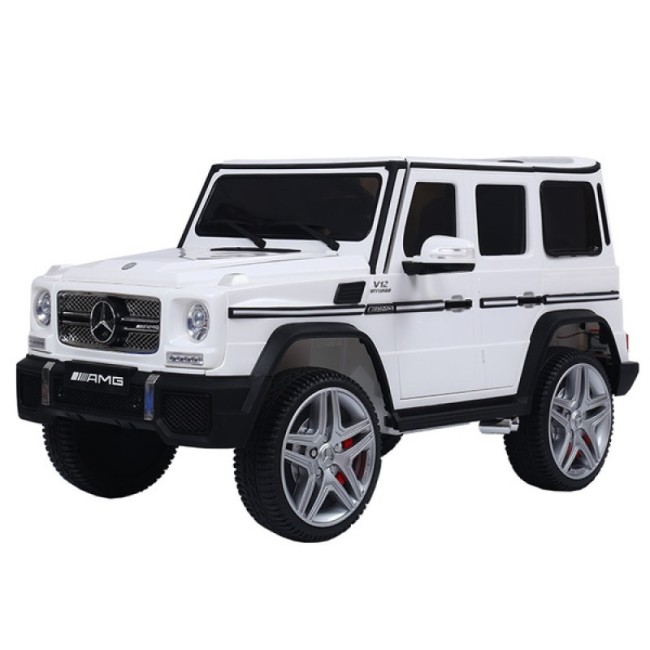 Детский электромобиль Mercedes Benz G65 White 12V 2.4G - G65
