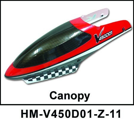 Кабина Walkera - HM-V450D01-Z-11