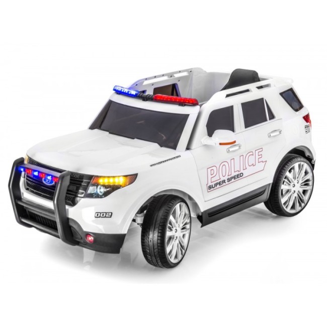 Детский электромобиль Jiajia Ford Explorer Police White CH9935