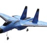 Радиоуправляемый самолет SU-35 для начинающих 2.4G - FX820-BLUE