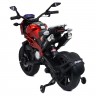 Детский электромотоцикл Harley Davidson (12V, EVA, ручка газа) - DLS01-SP-RED